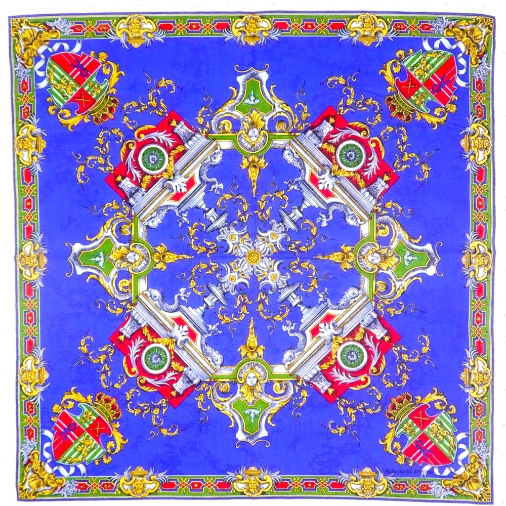 M877 ROBERTA DI CAMERINO Cotton 18.5" X 18.5"